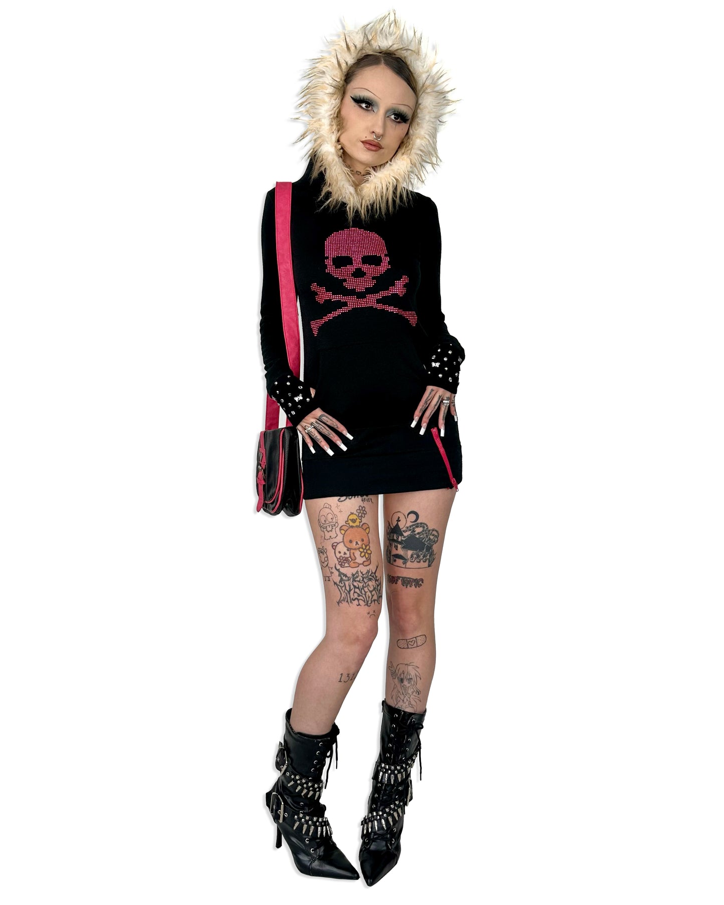 Japanese Hoodie Minidress