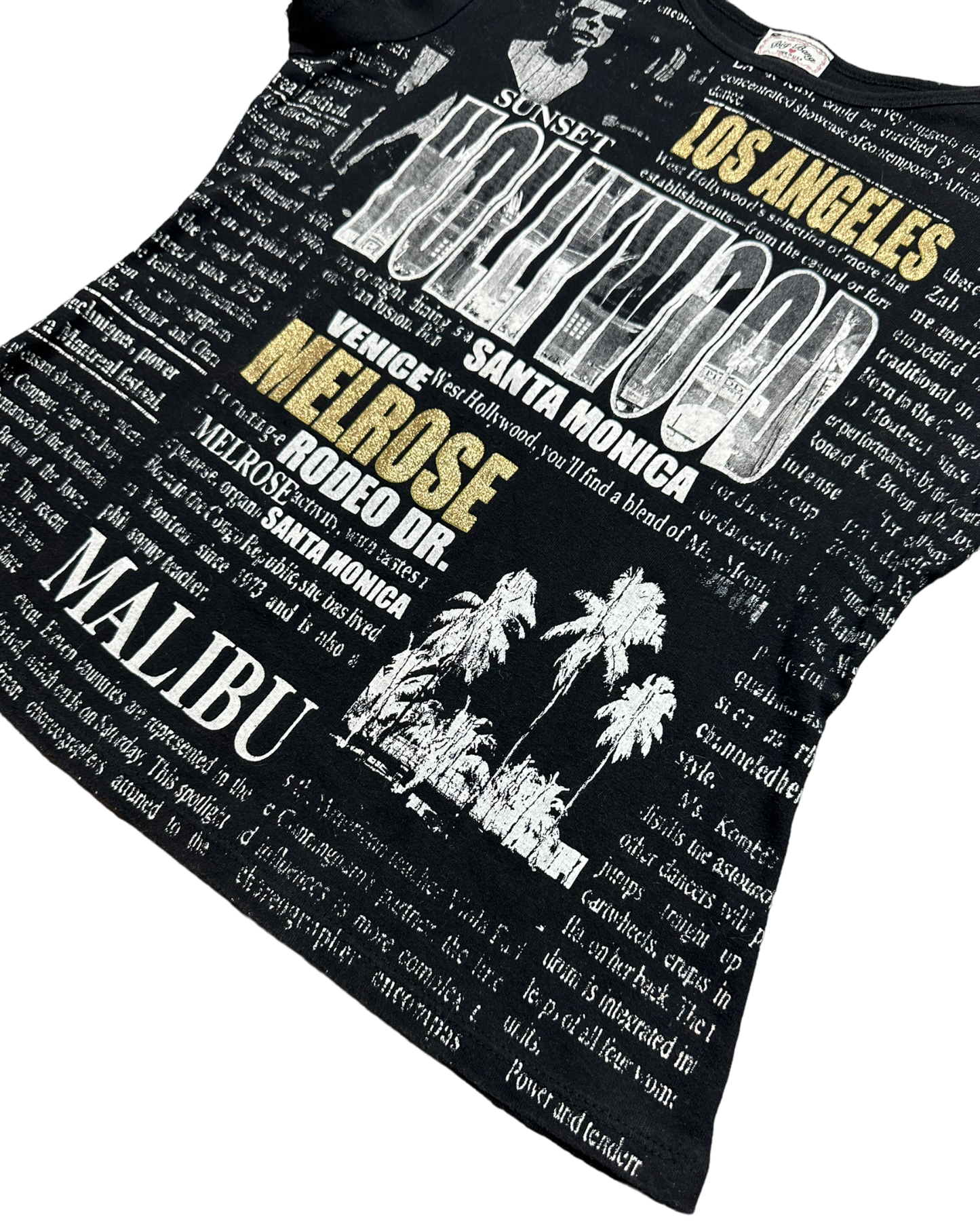 Y2K Hollywood Baby Tee
