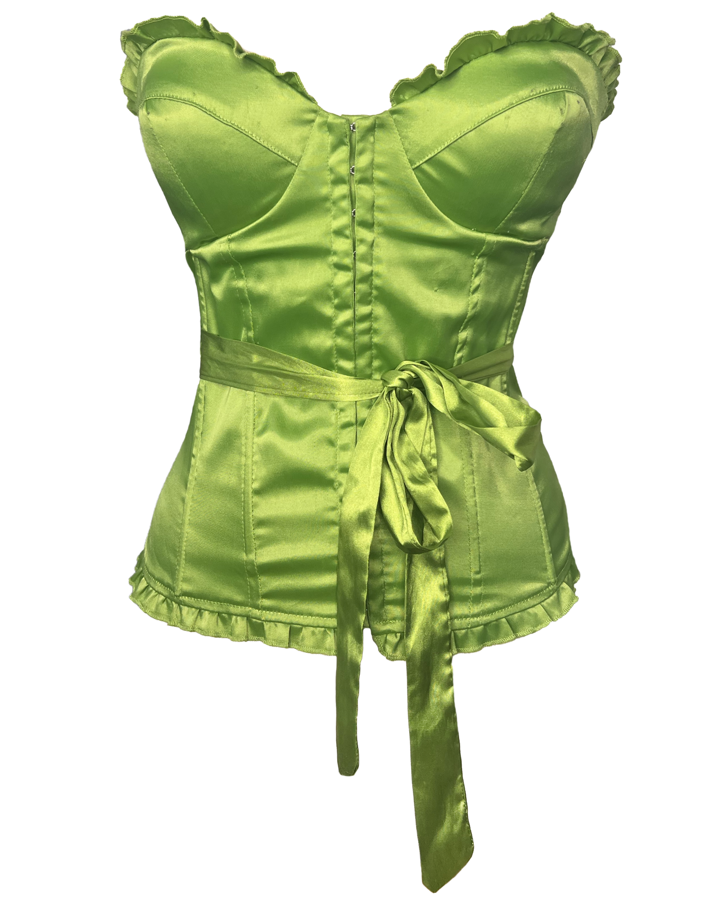 Green Apple Corset Top