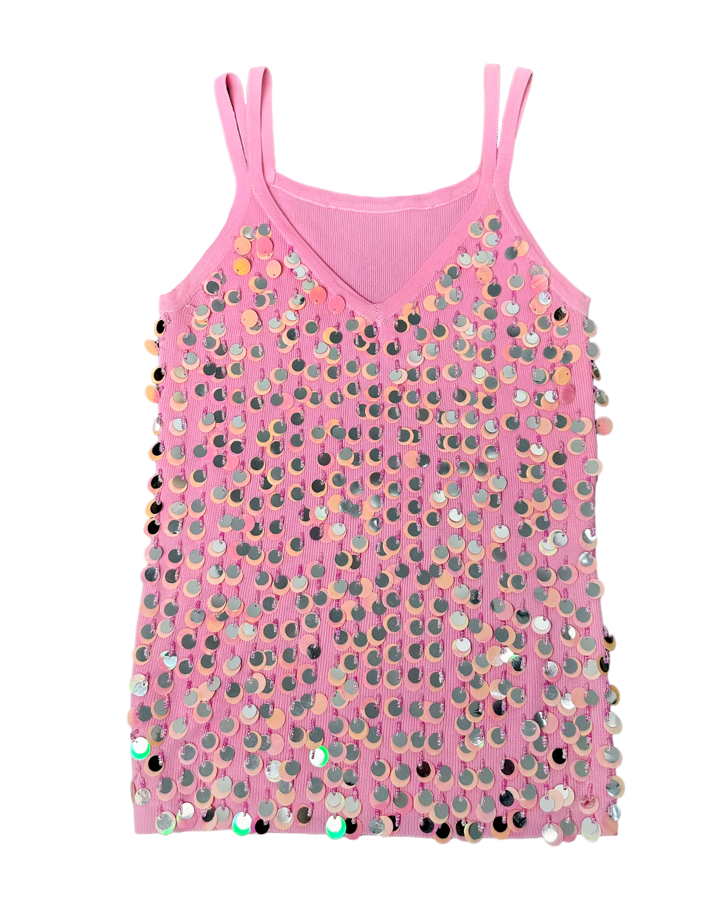 Vintage Sequin Tank Top