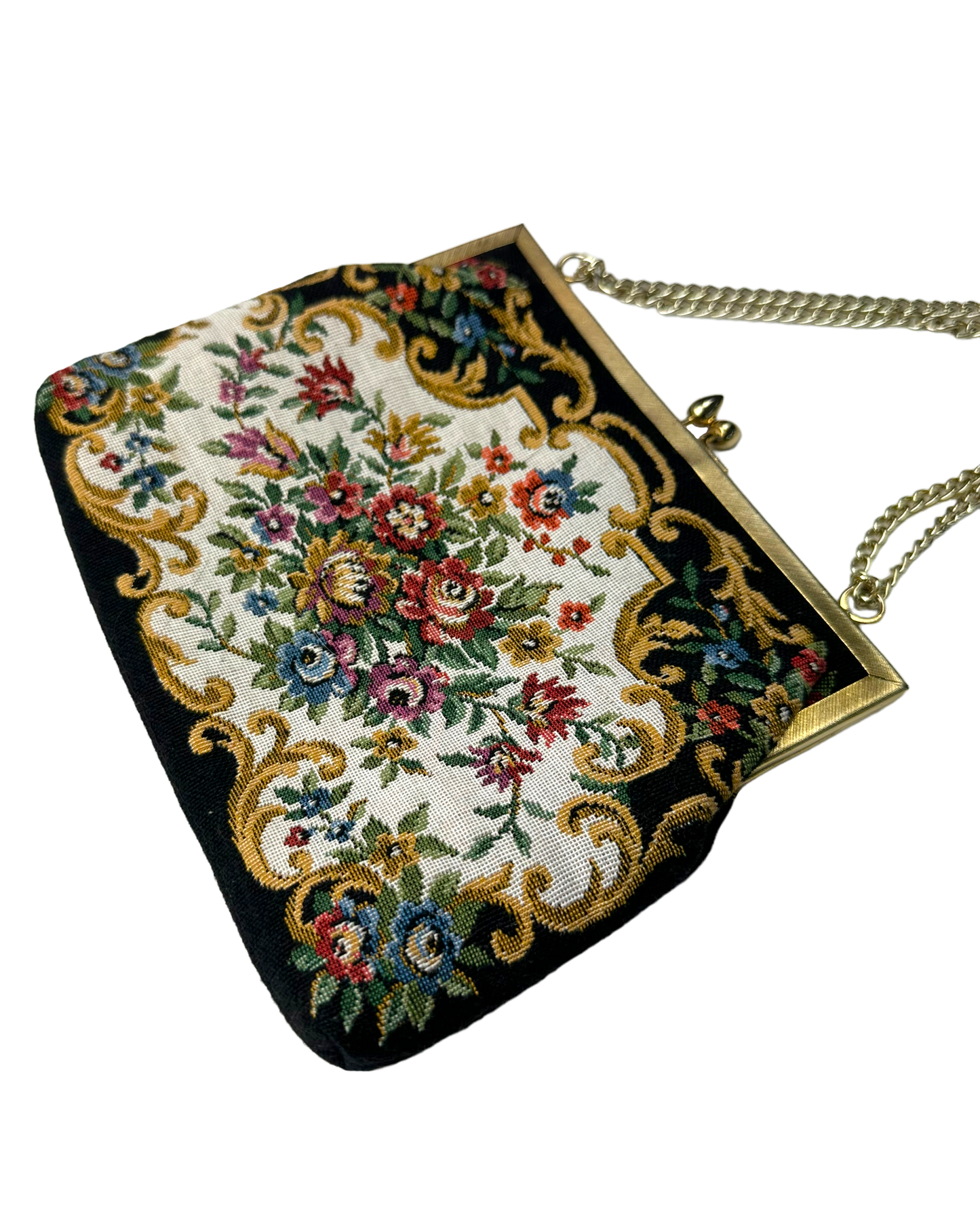 Tapestry Chain Purse