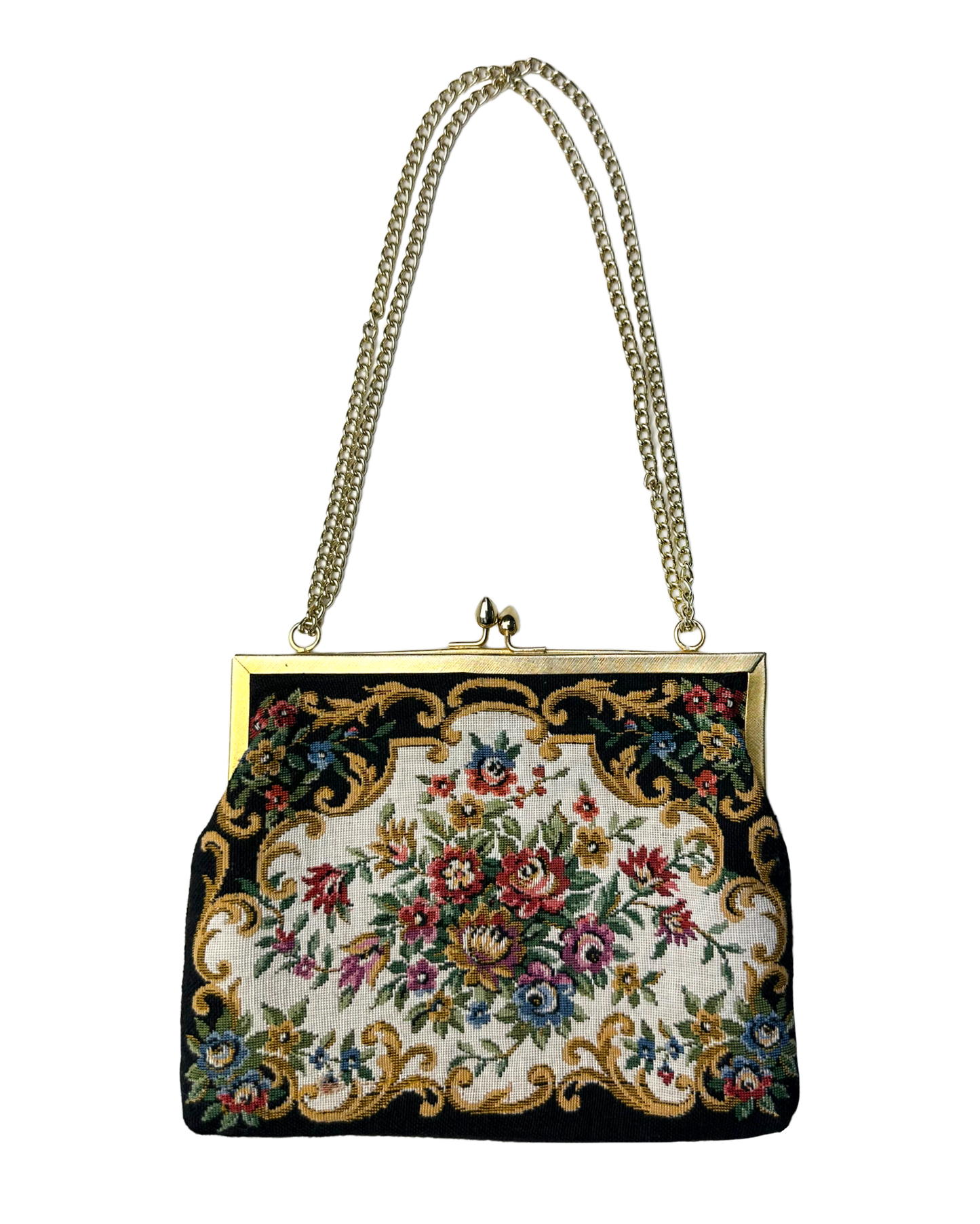 Tapestry Chain Purse