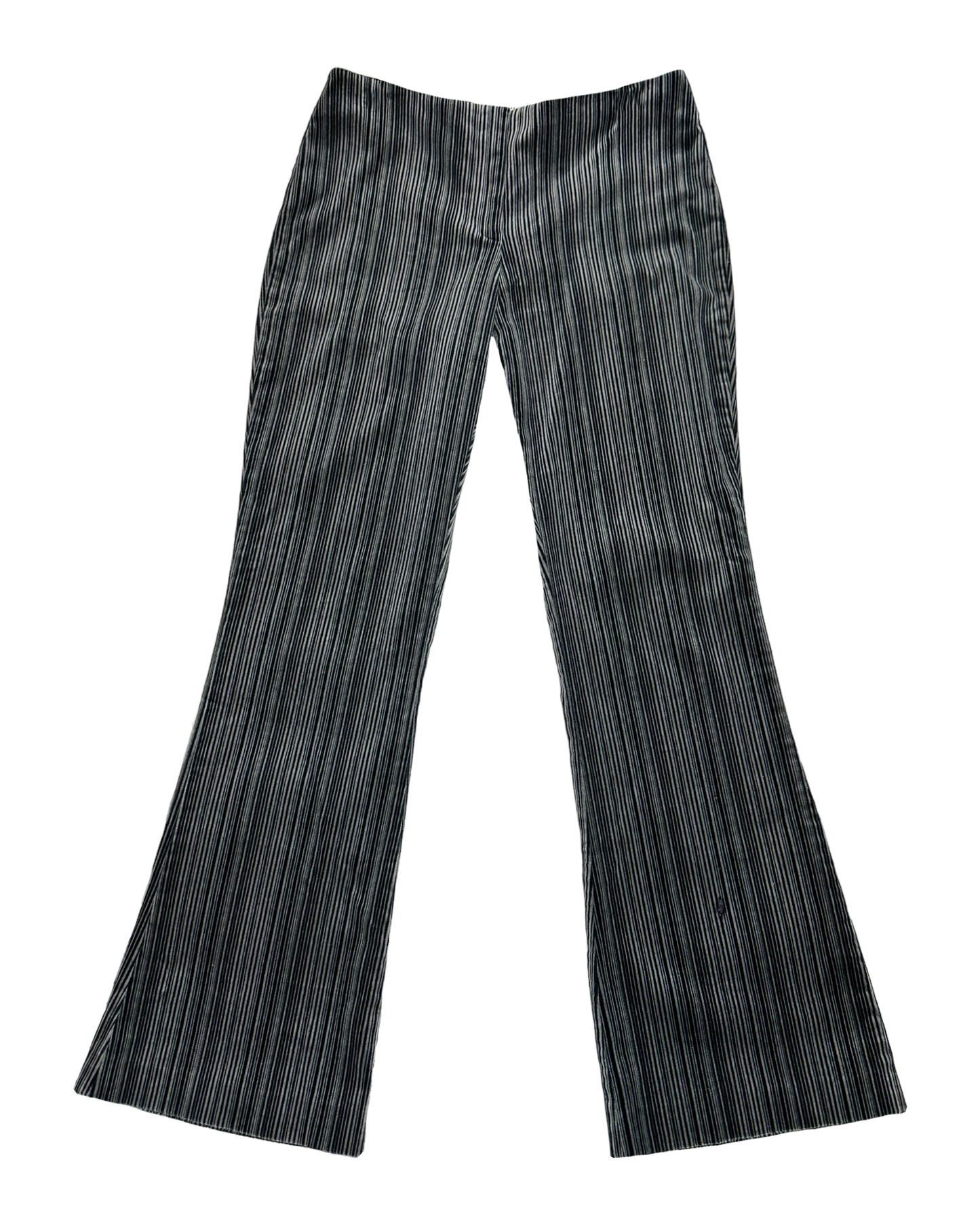 90s Velvet Striped Flares