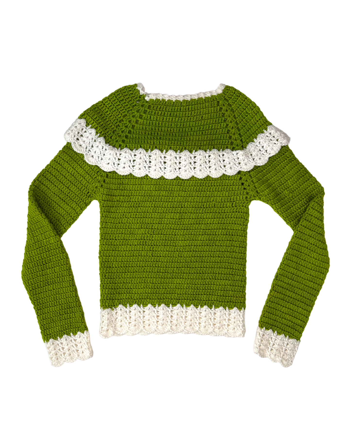 Handmade Crochet Longsleeve Blouse