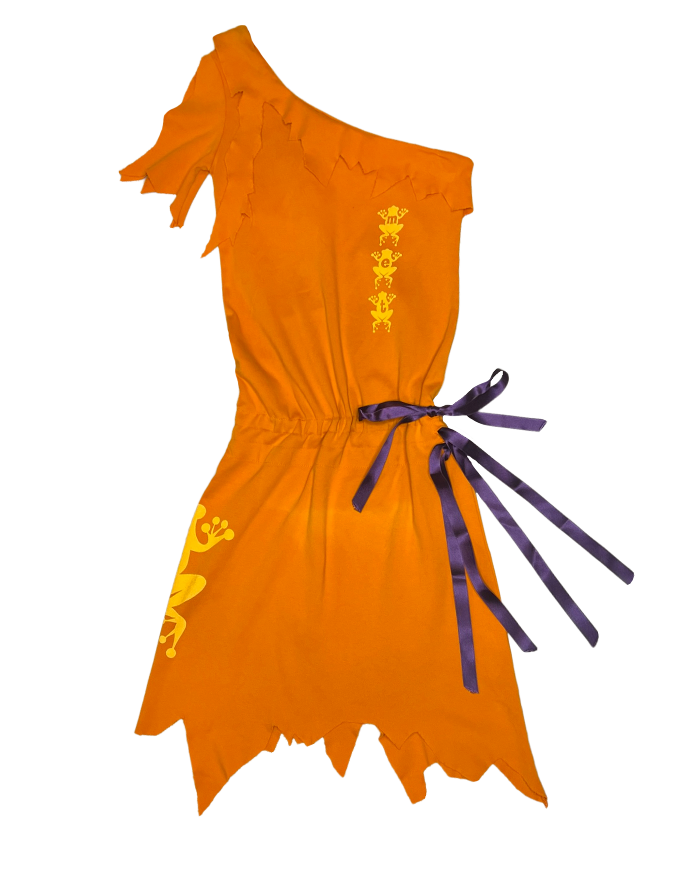 Italian Asymmetrical Designer Vintage Dress