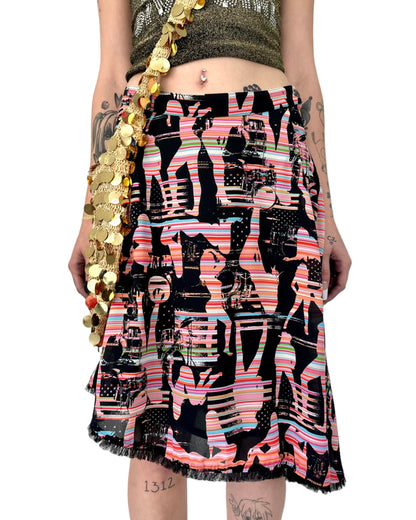 Hysteric Glamour Midi Skirt