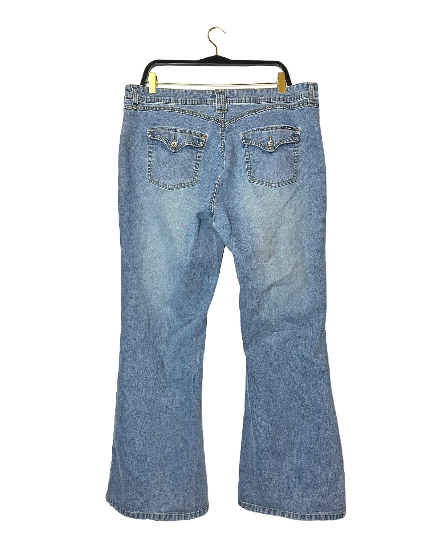 Y2K Butterfly Flare Jeans