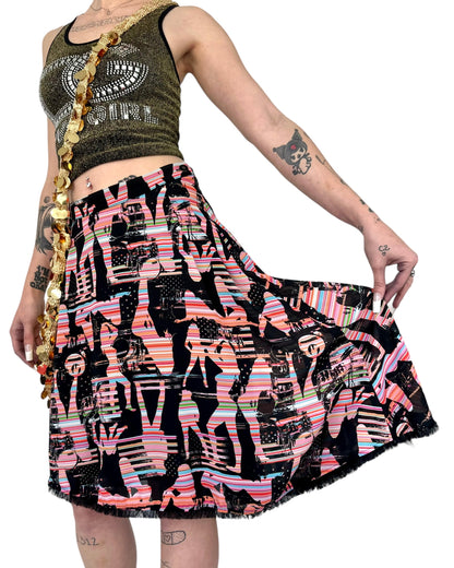 Hysteric Glamour Midi Skirt