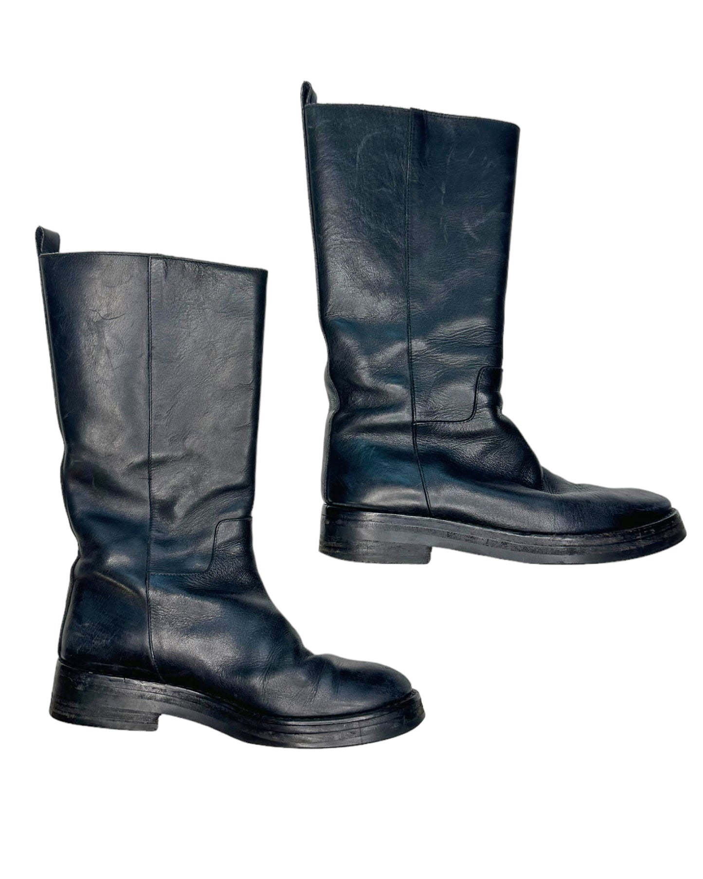 Ann Demeulemeester Leather Boots