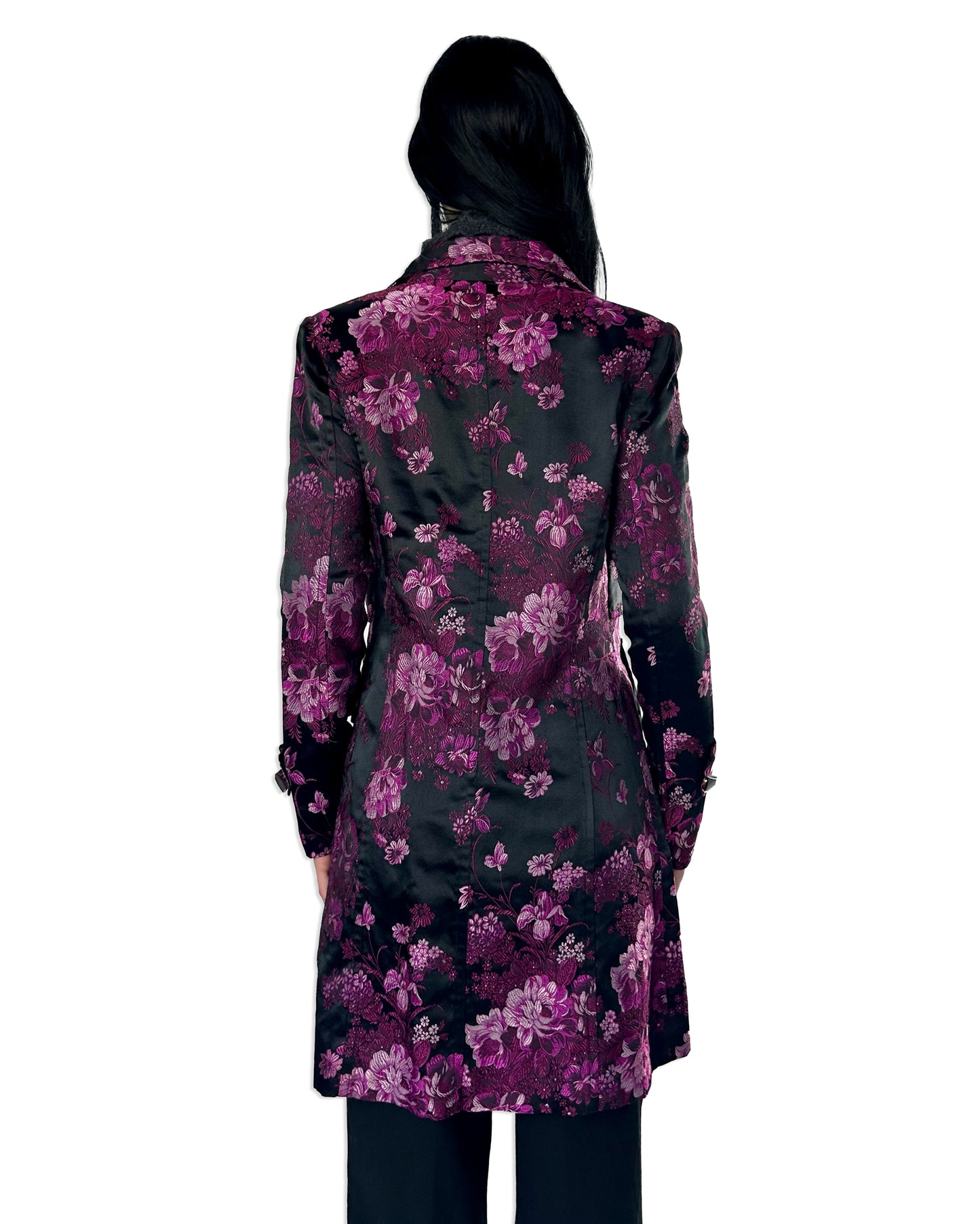 Italian Brocade Floral Jacket