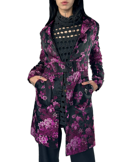 Italian Brocade Floral Jacket