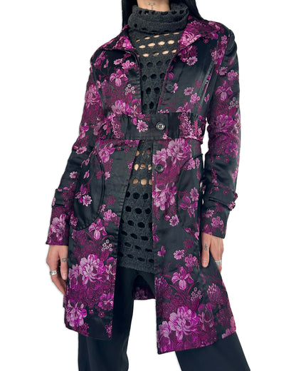 Italian Brocade Floral Jacket