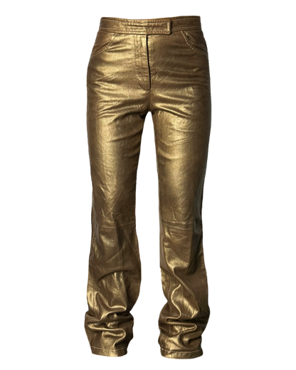 DKNY Leather Pants