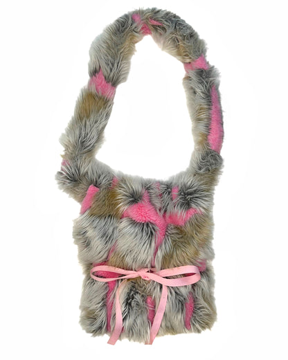 Handmade Furry Crossbody Bag