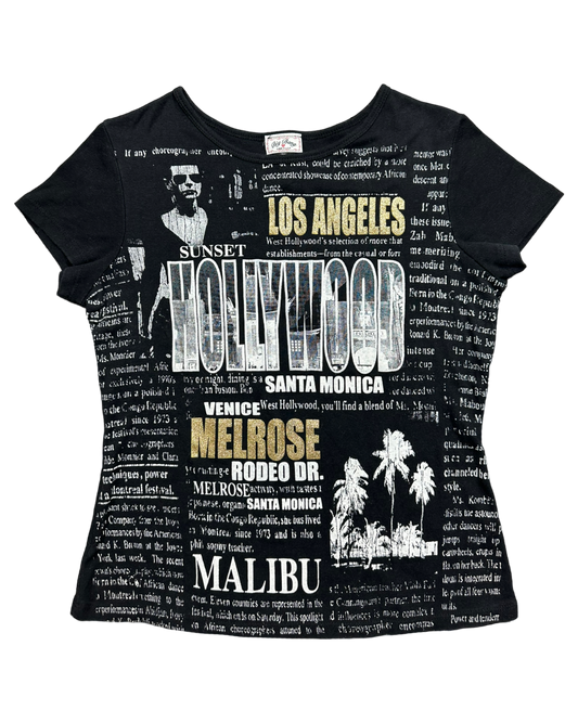 Y2K Hollywood Baby Tee