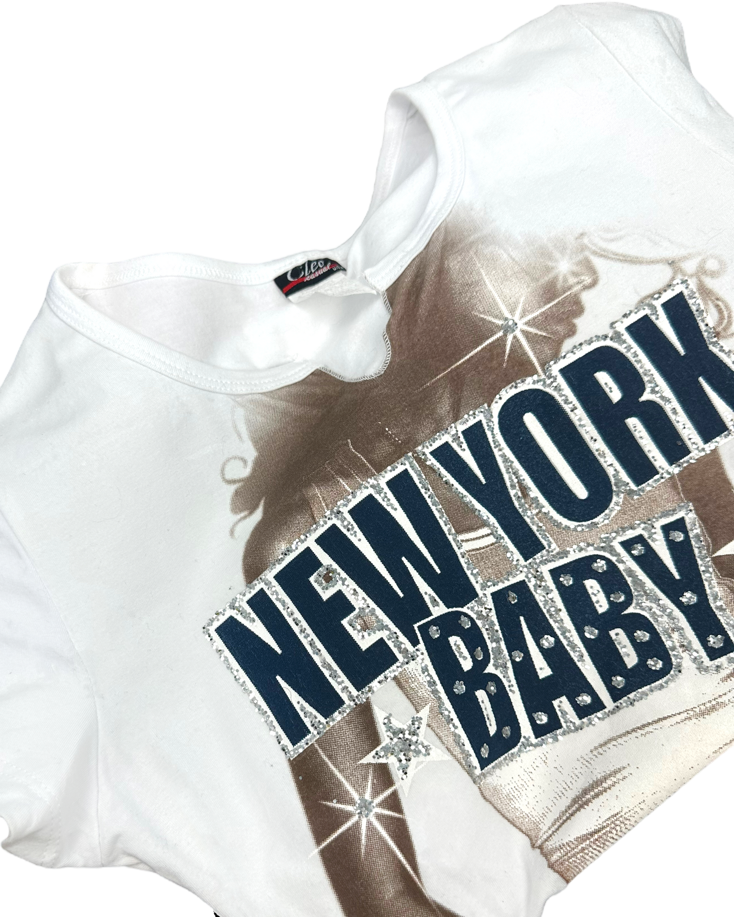 Y2K New York Baby Tee