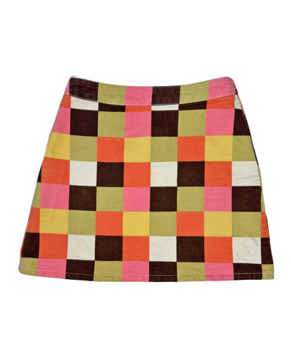 2000s Checkered Miniskirt