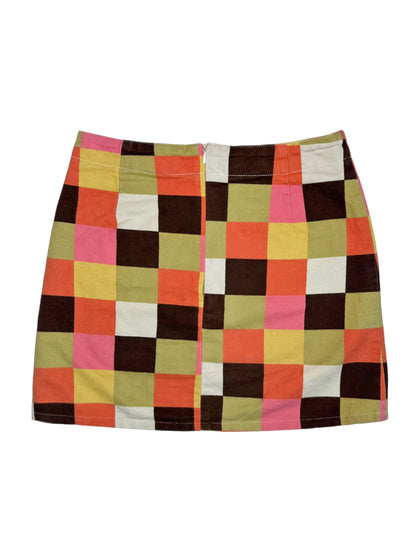 2000s Checkered Miniskirt