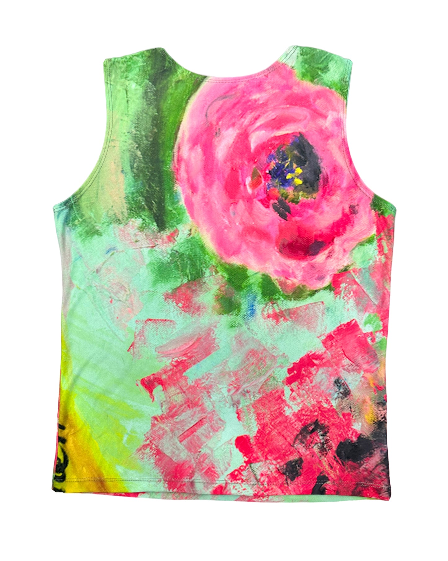 Digital Print Rose Tank