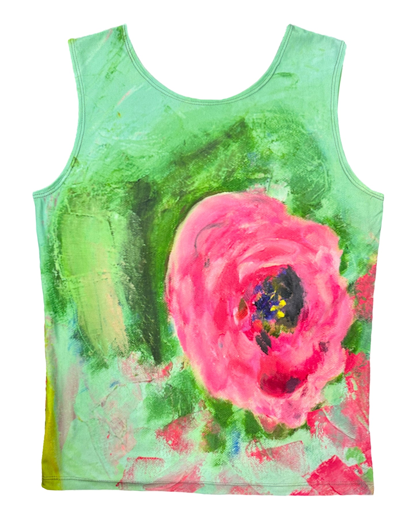 Digital Print Rose Tank