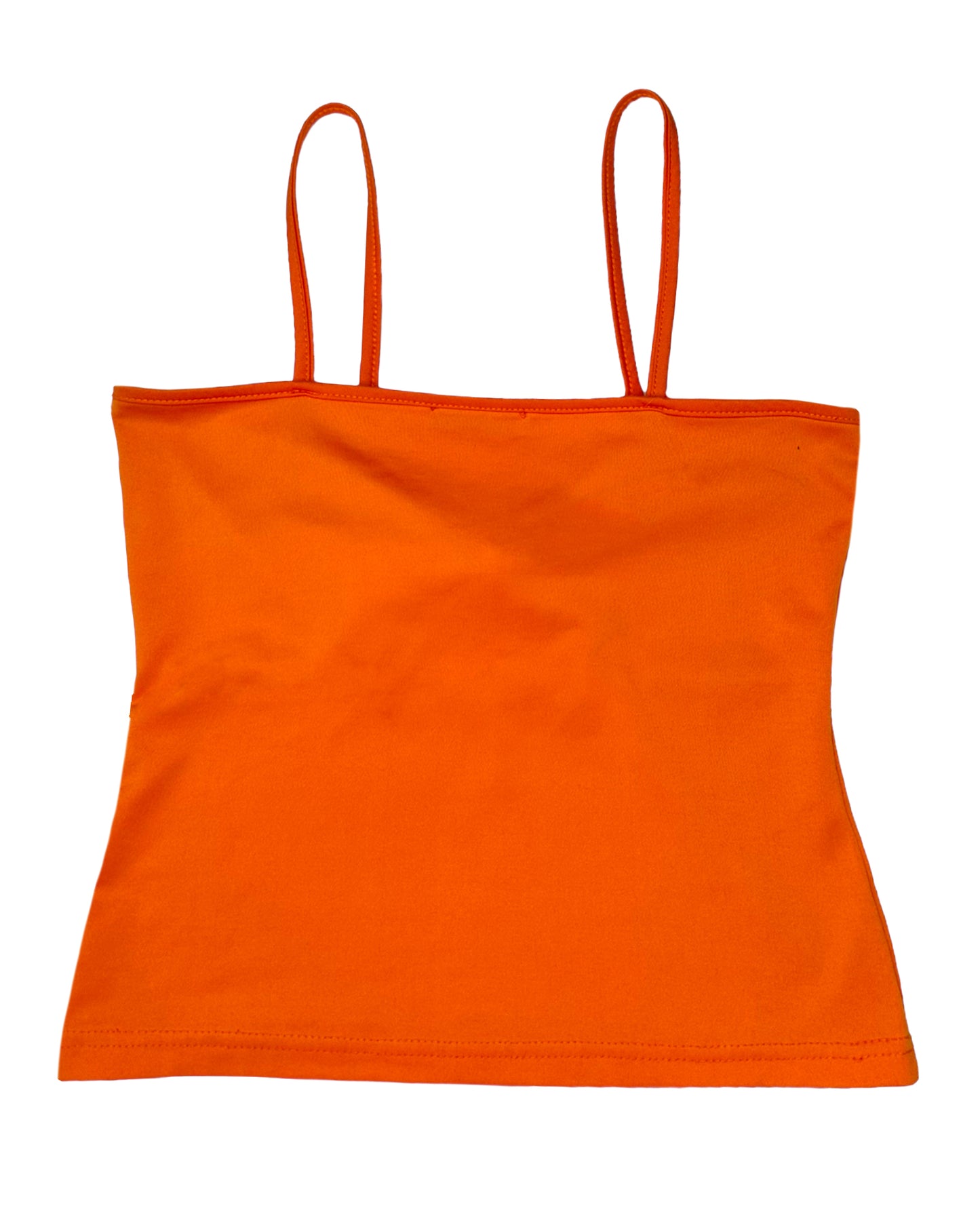 Vintage Orange Cutout Tank