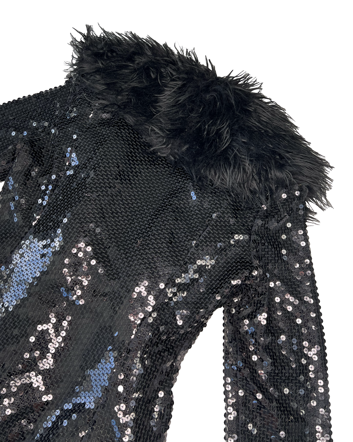 Betsey Johnson Sequin Coat