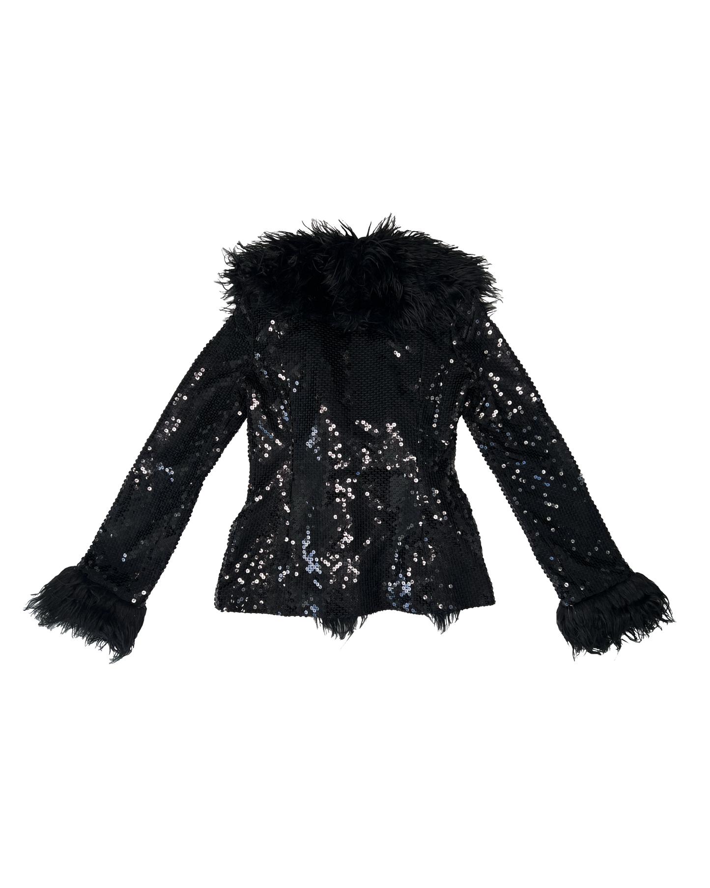 Betsey Johnson Sequin Coat