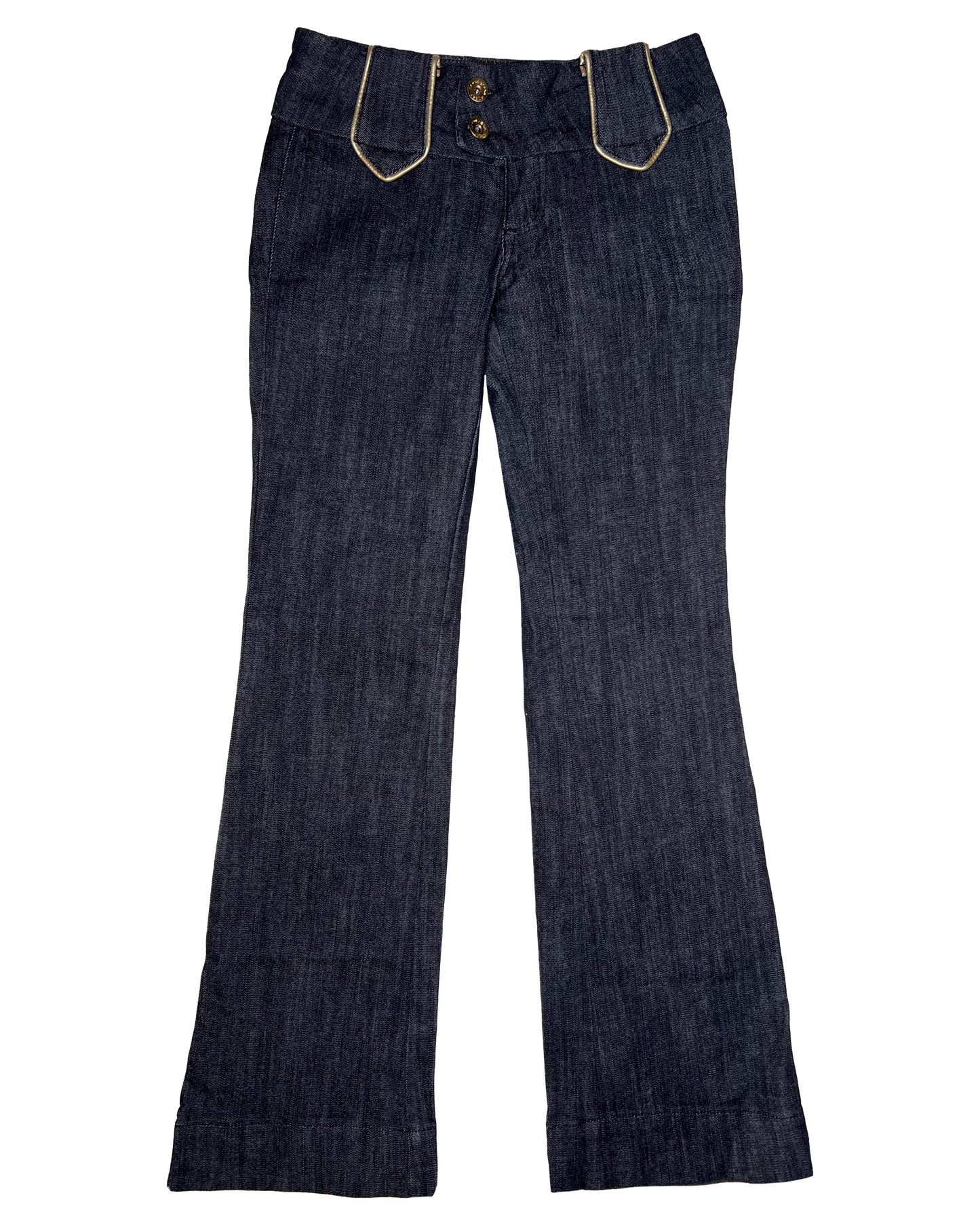 Dark Denim Flares