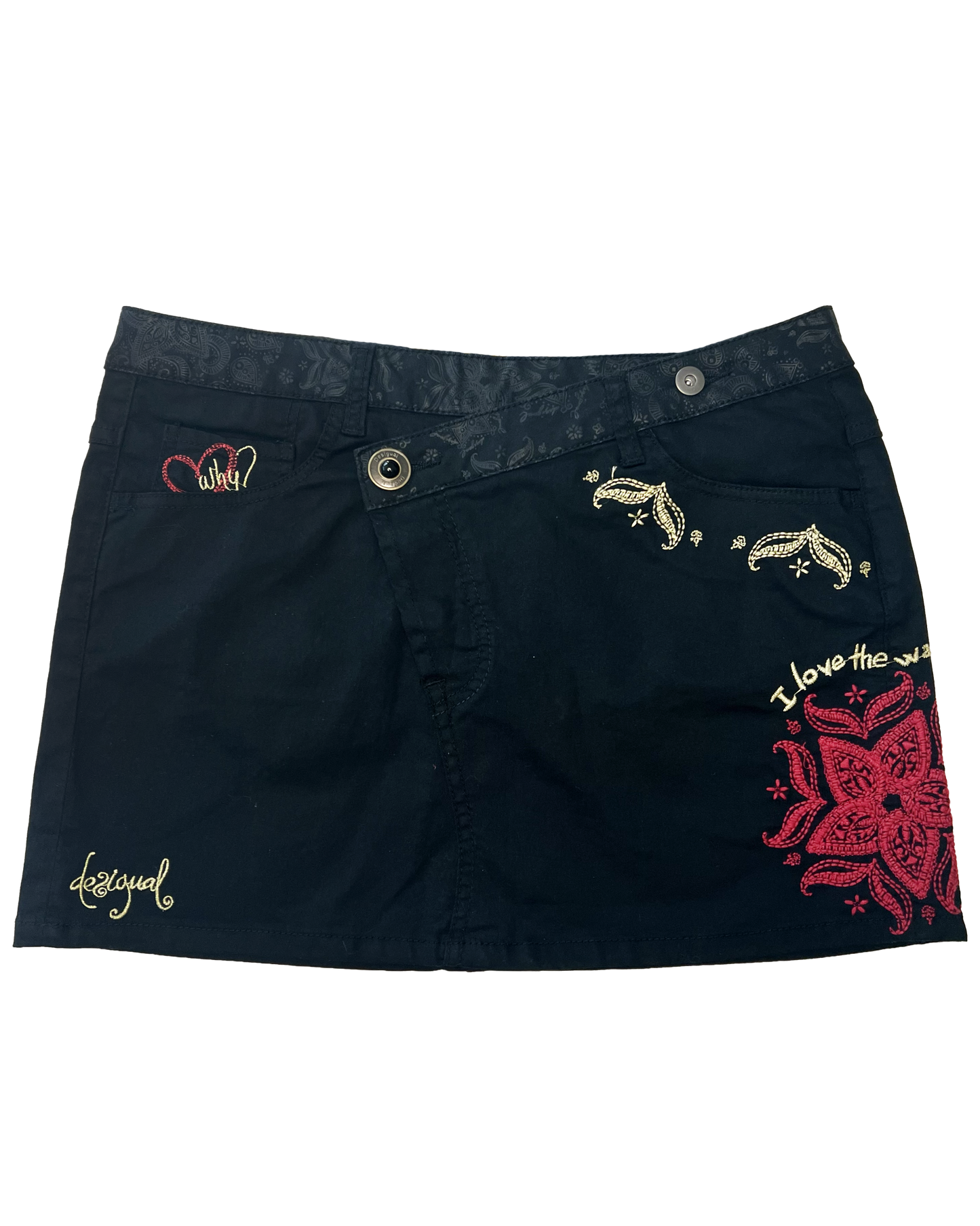 Desigual Denim Miniskirt