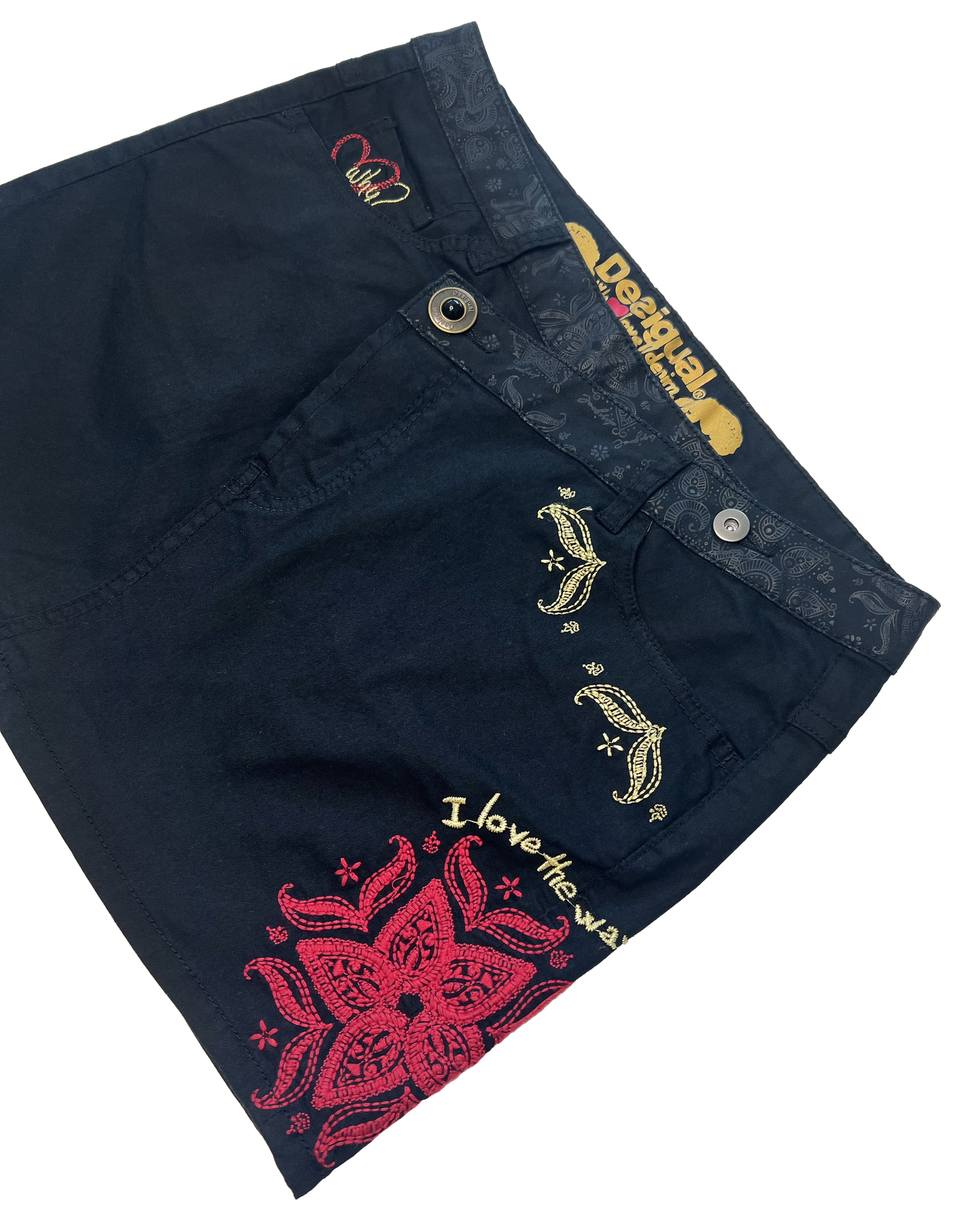 Desigual Denim Miniskirt