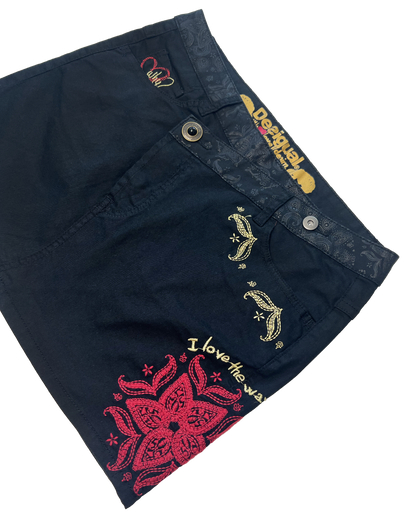 Desigual Denim Miniskirt