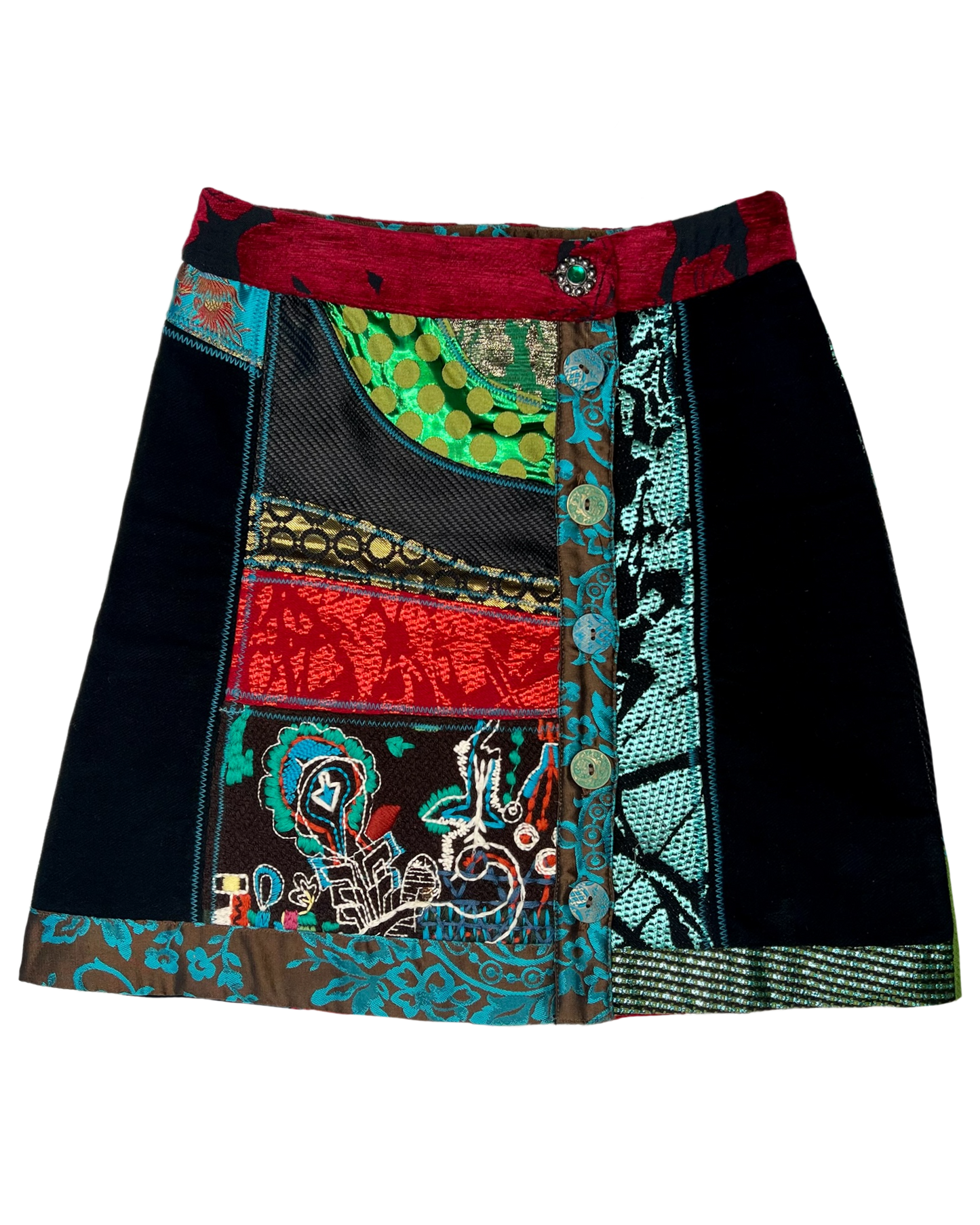 Desigual Patchwork Skirt