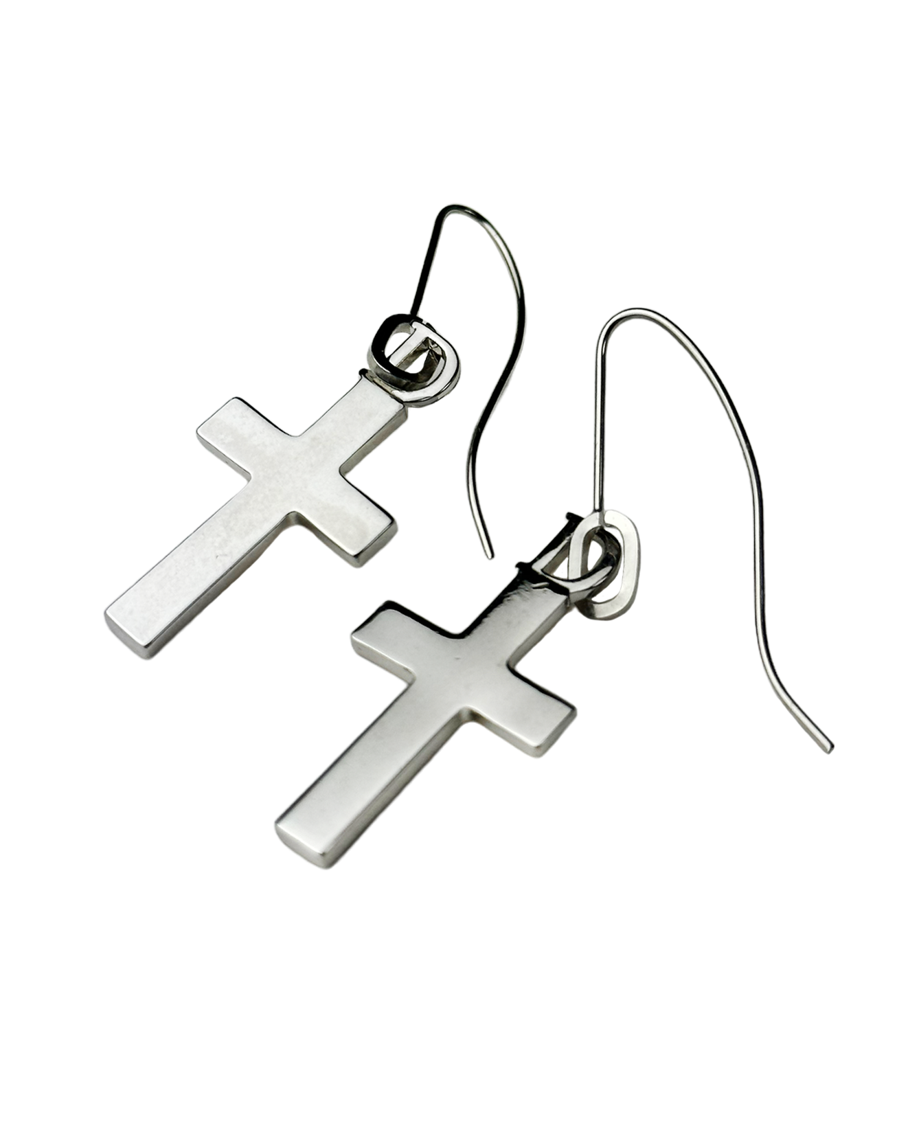 Dior Cross Earrings