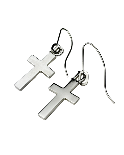 Dior Cross Earrings