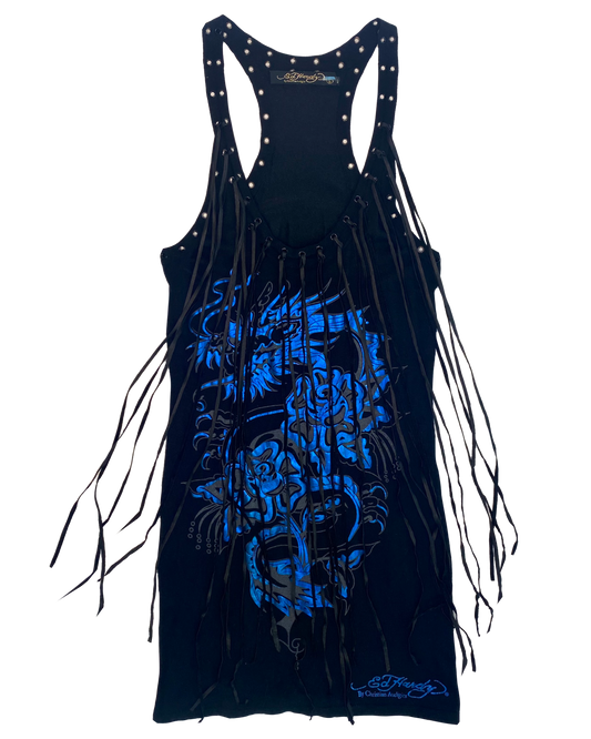 Ed Hardy Fringe Dress