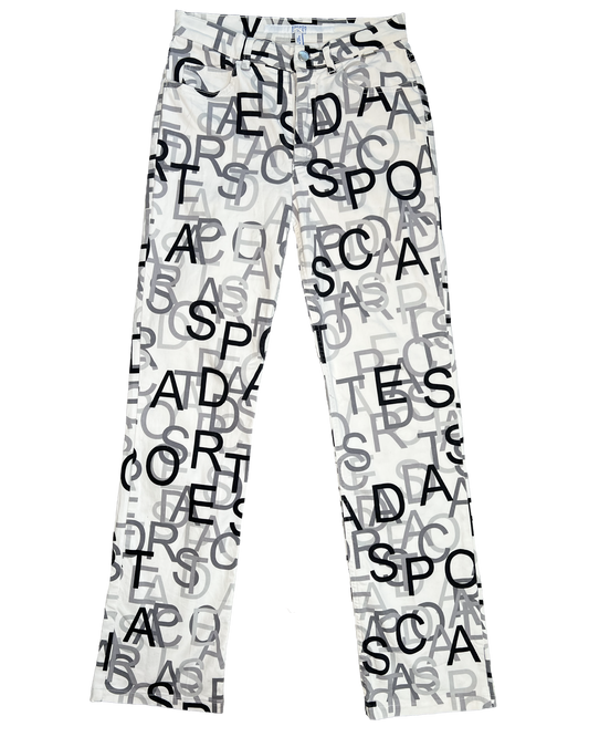 Escada Sport Allover Print Pants