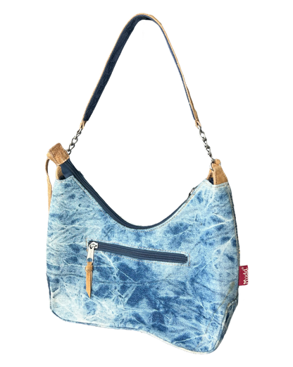 Mudd Acid Wash Denim Purse