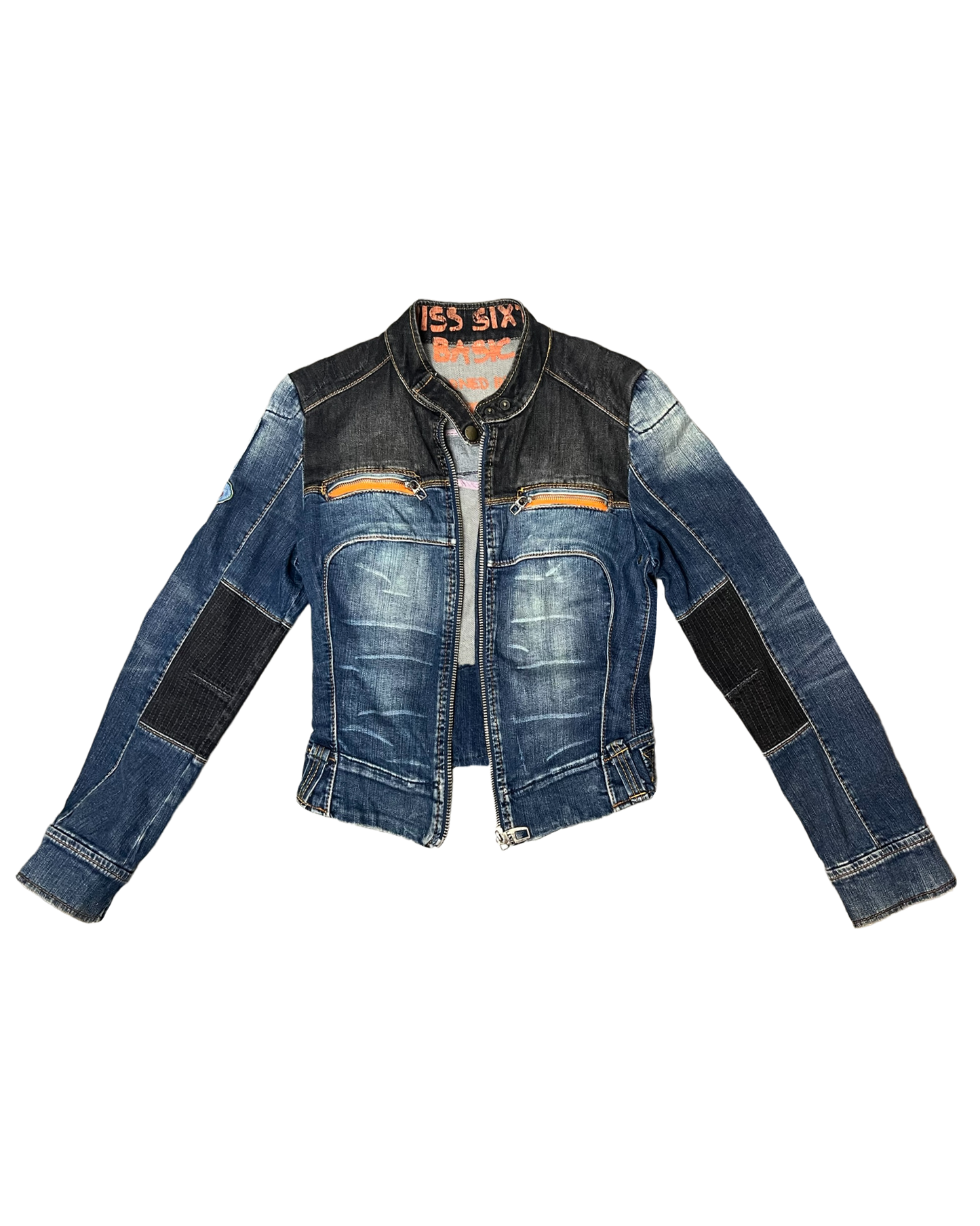 Miss Sixty Denim Moto Jacket