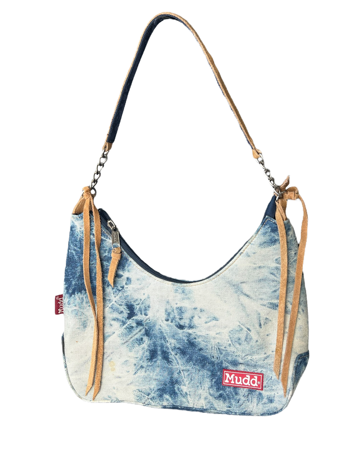 Mudd Acid Wash Denim Purse