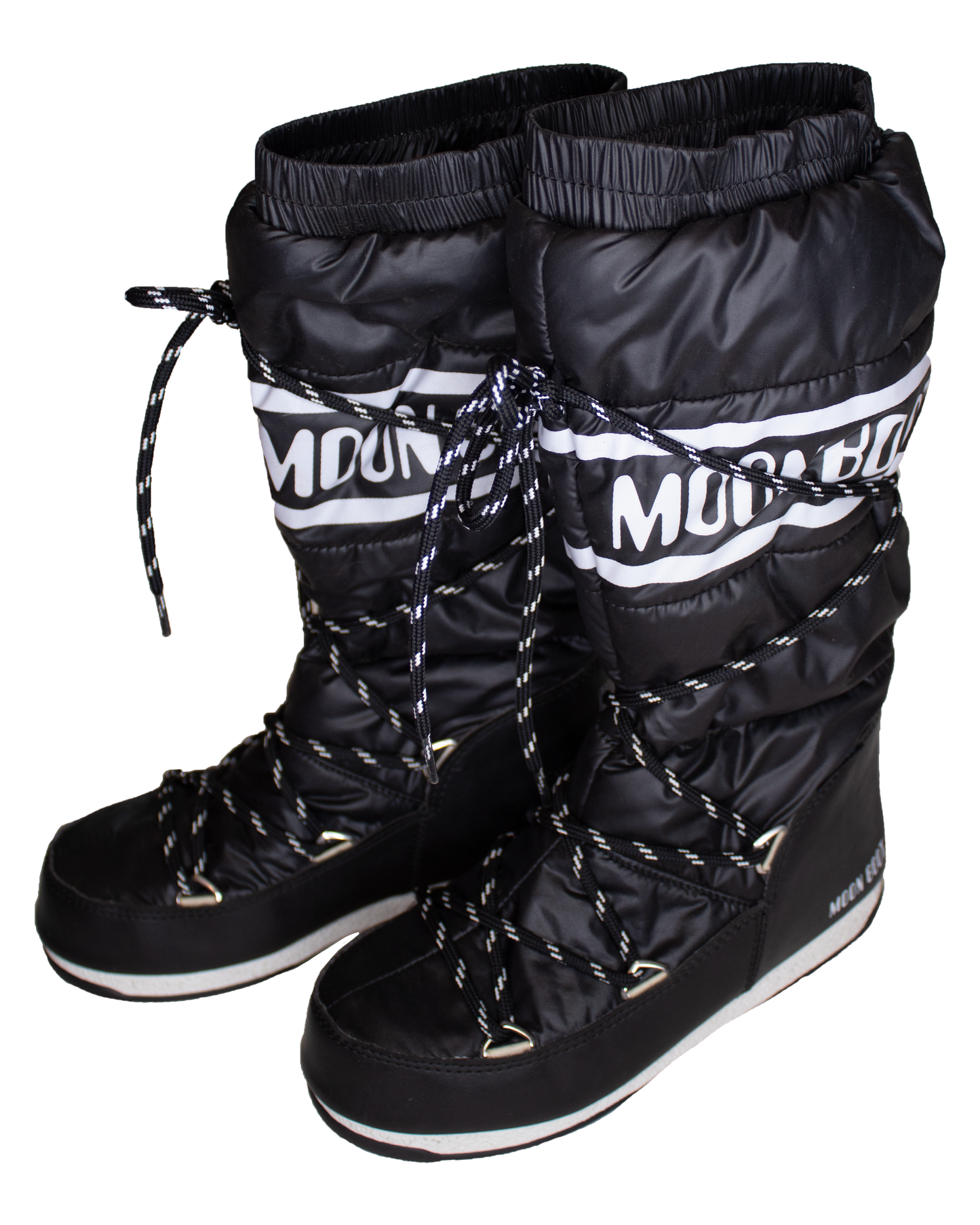 Black & White Moon Boots