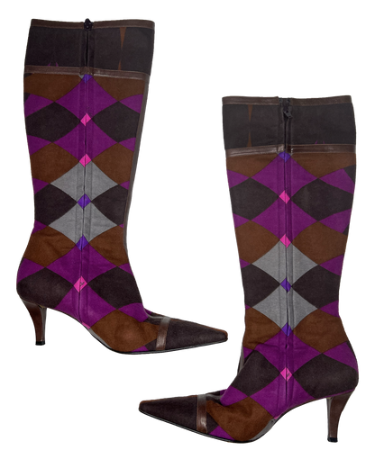 Emilio Pucci Knee High Boots