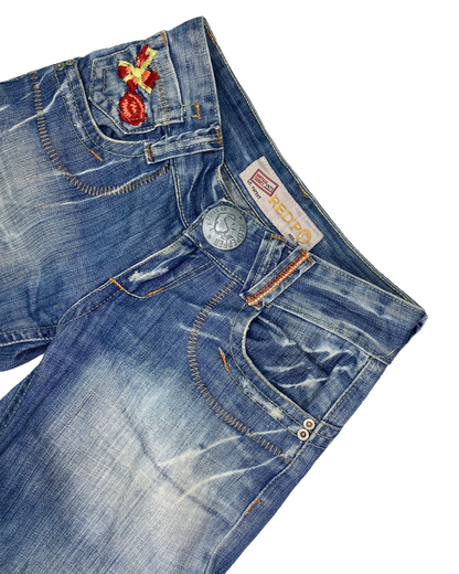 Red Pepper Butterfly Jeans