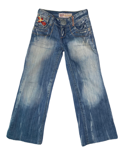 Red Pepper Butterfly Jeans