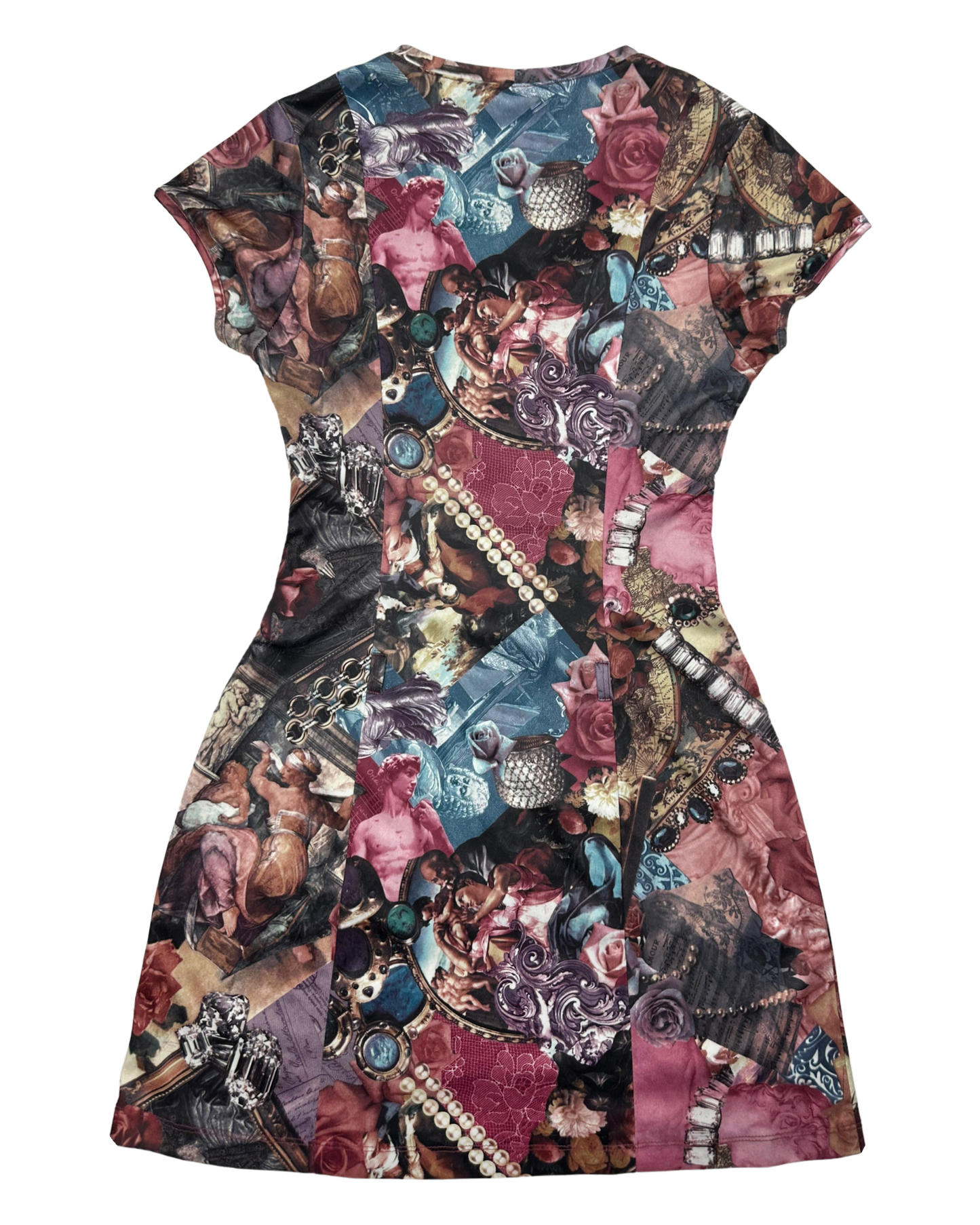 Digital Print Renaissance Dress