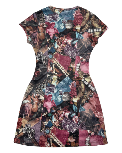 Digital Print Renaissance Dress