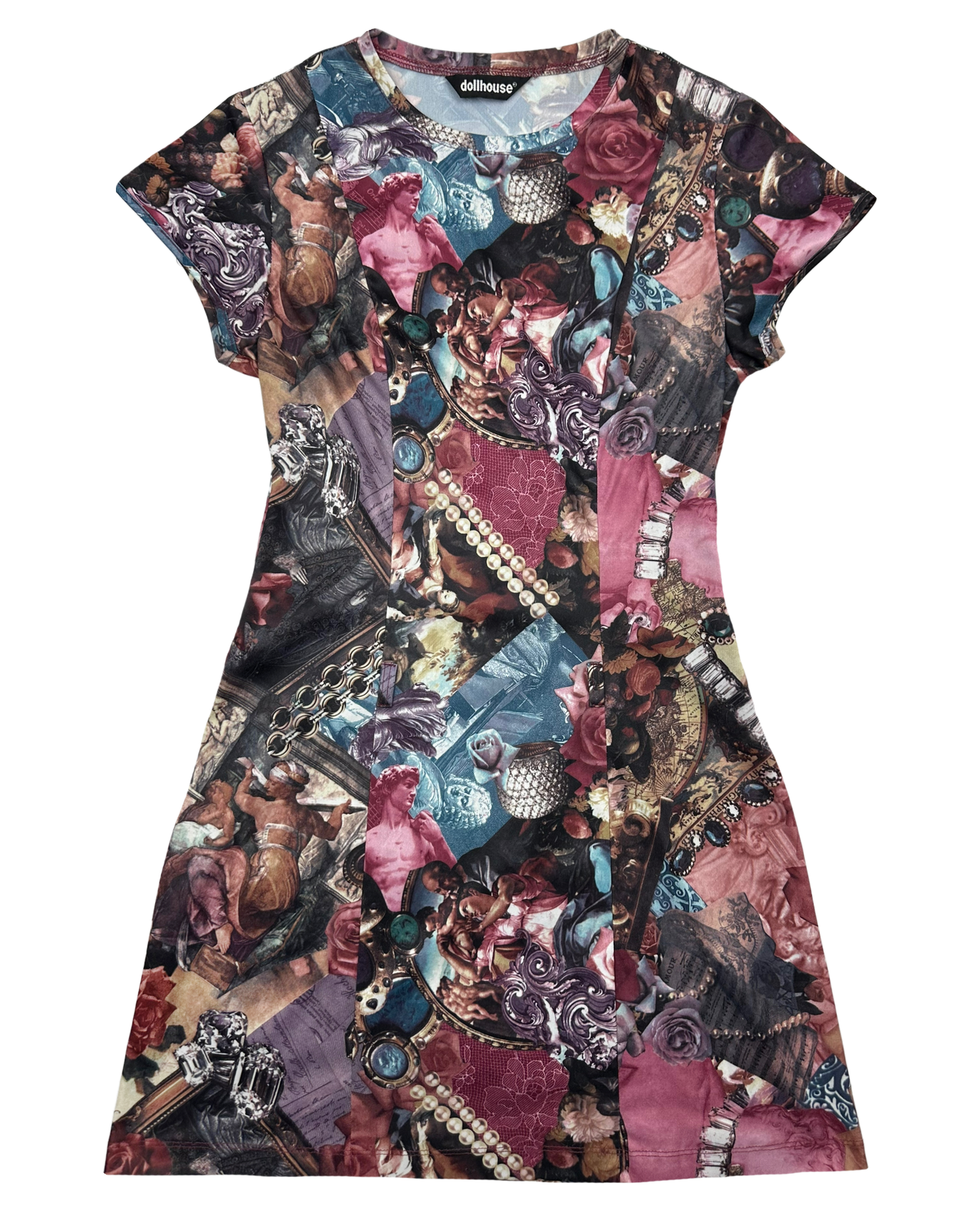 Digital Print Renaissance Dress