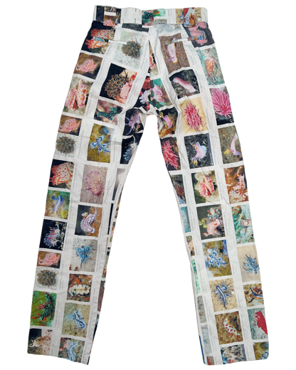 Sea Slug Print Pants