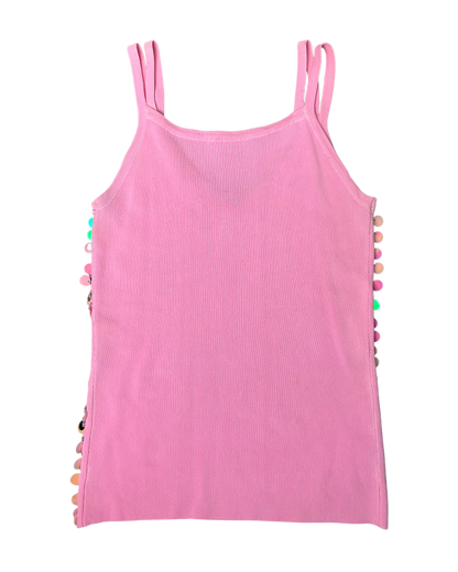 Vintage Sequin Tank Top