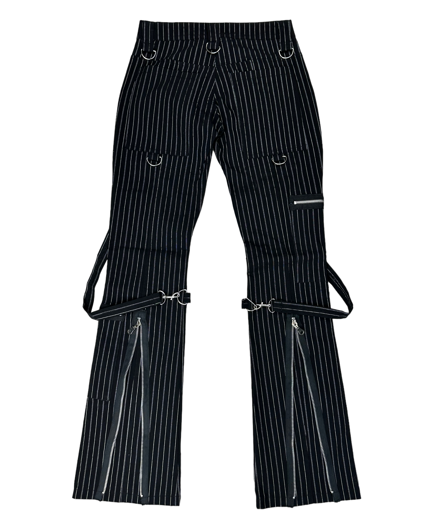 Serious Pinstripe Bondage Pants