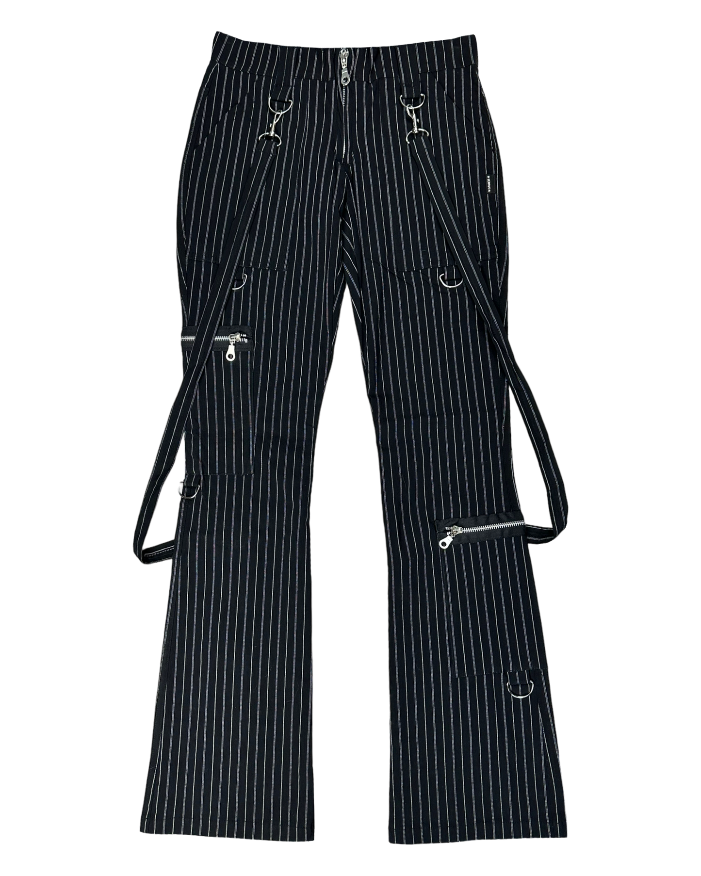 Serious Pinstripe Bondage Pants